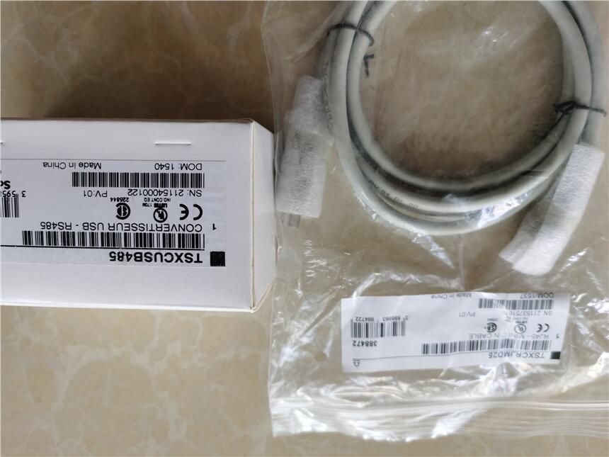 吳江代理施耐德PLC連接電纜組TSXCUSB485 TSXCRJMD25